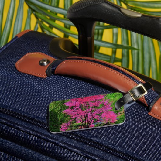 Psychedelische Boom Bagage Label (Voorkant Insitu 3)