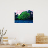 Psychedelische boom poster (Keuken)