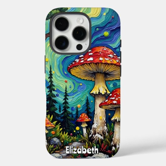 psychedelische bosontginning Case-Mate iPhone case (Achterkant)