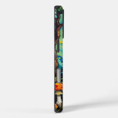psychedelische bosontginning Case-Mate iPhone case (Achterkant / Rechts)