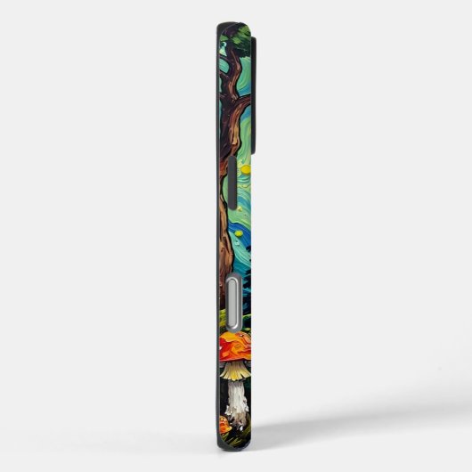 psychedelische bosontginning Case-Mate iPhone case (Achterkant / Rechts)