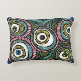 Psychedelische Boze Oog Zentangle Lenden Kussen -