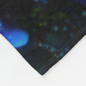 Psychedelische Bubble Burst Abstracte madeliefjes Fleece Deken (Hoek)