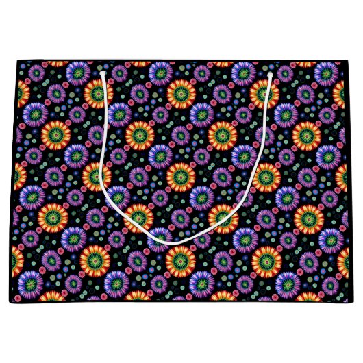 psychedelische burst groot cadeauzakje (Voorkant)