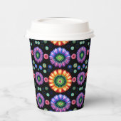 psychedelische burst papieren bekers (Links)