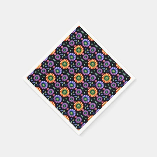 psychedelische burst servet (Hoek)