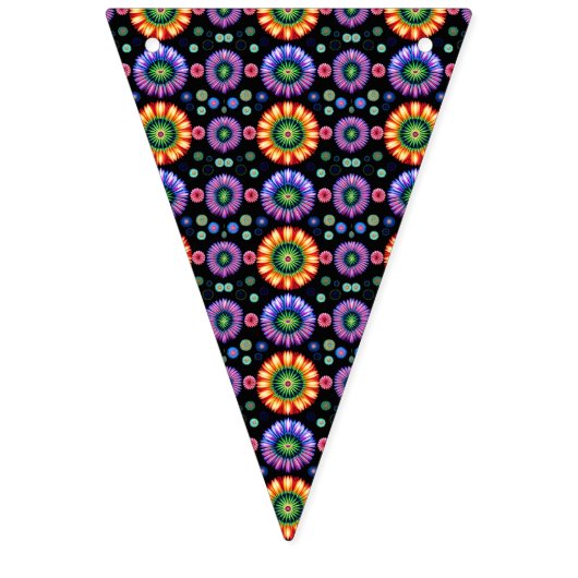 psychedelische burst vlaggetjes (Tweede vlag)