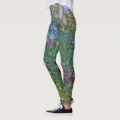 Psychedelische cellen donkere leggings (Links)