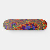 Psychedelische Chaos Skateboard (Horizontaal)