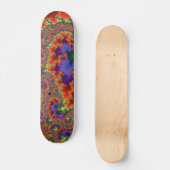 Psychedelische Chaos Skateboard (Voorkant)