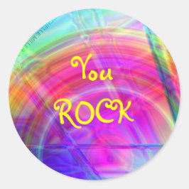 Psychedelische cirkel Sticker