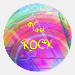 Psychedelische cirkel Sticker