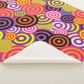 psychedelische cirkeldeken sherpa deken (3/4)