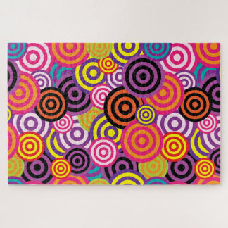 psychedelische cirkels puzzel