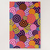 psychedelische cirkels puzzel legpuzzel (Verticaal)