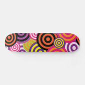 psychedelische cirkelskateboard persoonlijk skateboard (Horizontaal)