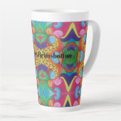Psychedelische CocoNut Latte Mok (Rechterhoek)