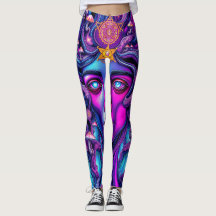 Psychedelische damesleggings