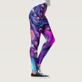 Psychedelische damesleggings leggings (Rechts)