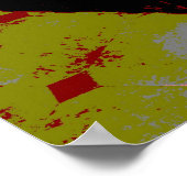 psychedelische decor Print (Hoek)