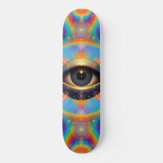 Psychedelische Derde Oog Skateboard – Heilige Geom