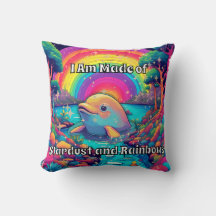 Psychedelische Dolfijn Ik Ben Gemaakt Van Stardust