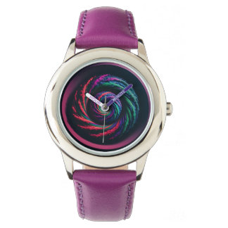 Psychedelische Draaikolk Horloge