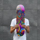 Psychedelische Draaikolk Persoonlijk Skateboard