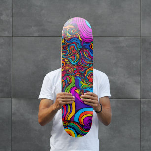 Psychedelische Draaikolk Persoonlijk Skateboard