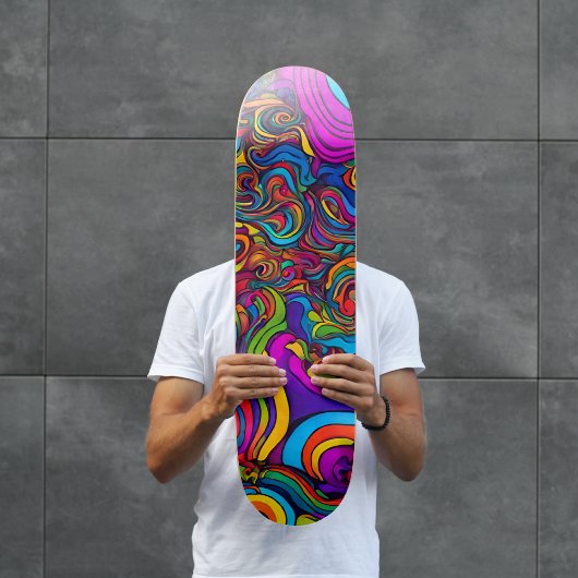 Psychedelische Draaikolk Persoonlijk Skateboard