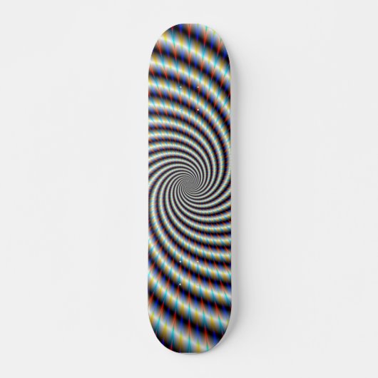 Psychedelische Draaikolk Persoonlijk Skateboard (Voorkant)