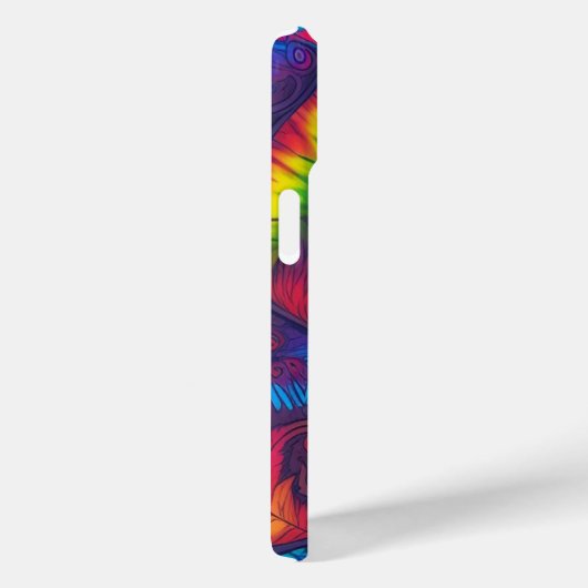 Psychedelische Draaikolk Regenboog Telefoonhoesje Case-Mate iPhone Case (Achterkant / Rechts)