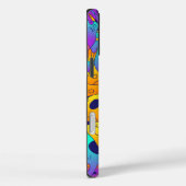 Psychedelische Drippy Paddestoel iPhone / iPad cas Case-Mate iPhone Case (Achterkant / Rechts)