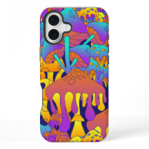 Psychedelische Drippy Paddestoel iPhone / iPad cas