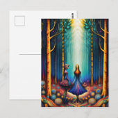 Psychedelische Dromen in de Kunst van het Bos Briefkaart (Voorkant / Achterkant)