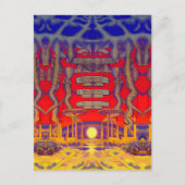 Psychedelische dromenland briefkaart (Voorkant)