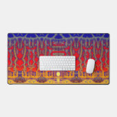 Psychedelische dromenland bureaumat (Keyboard & Muis)