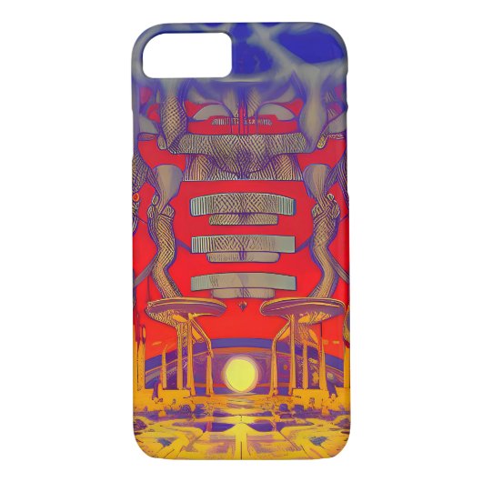 Psychedelische dromenland Case-Mate iPhone case (Achterkant)