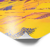 Psychedelische dromenland foto afdruk (Hoek)