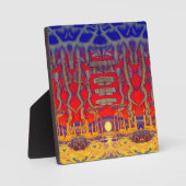 Psychedelische dromenland fotoplaat (Voorkant)