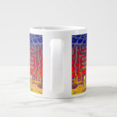 Psychedelische dromenland grote koffiekop (Achterkant)