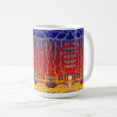 Psychedelische dromenland koffiemok (Voorkant rechts)