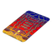 Psychedelische dromenland magneet (Linkerzijde)