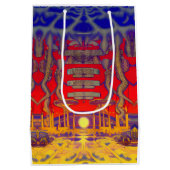 Psychedelische dromenland medium cadeauzakje (Achterkant)