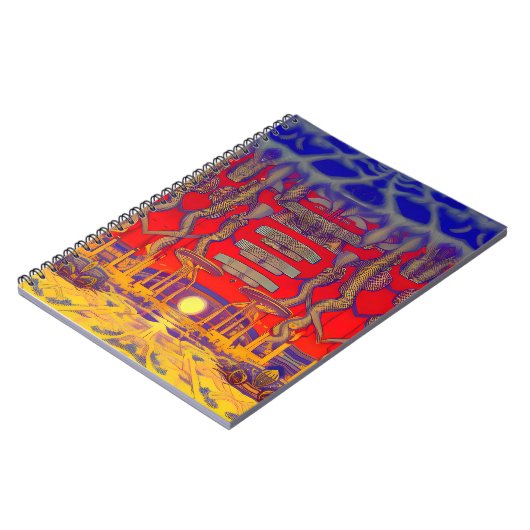 Psychedelische dromenland notitieboek (Linkerzijde)