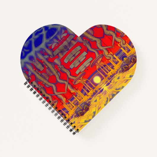 Psychedelische dromenland notitieboek (Voorkant)