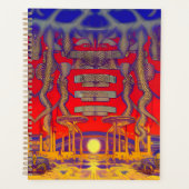 Psychedelische dromenland planner (Voorkant)