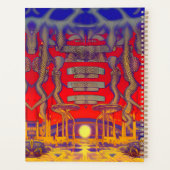 Psychedelische dromenland planner (Achterkant)