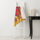 Psychedelische dromenland sherpa deken (In situ)