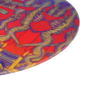 Psychedelische dromenland snijplank (Hoek)